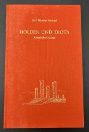 【ドイツ語洋書】『Holder und Diota: Kastalische Gesänge』（直訳：ホルターとディオータ：カスタリアの歌）