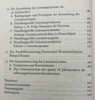 【ドイツ語洋書】『Die Selbstorganisation des Sozialsystems Literatur im 18. Jahrhundert（18世紀における社会システム・文学の自己組織化）』
