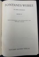 【ドイツ語洋書】テオドール・フォンターネ作品集：Theodor Fontanes Werke