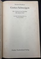 【ドイツ語洋書】『Gottes Schweigen（邦題：神の沈黙―現代へのブッダの答え）』