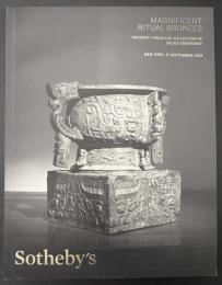 MAGNIFICENT RITUAL BRONZES : PROPERTY FROM THE COLLECTION OF JULIUS EBERHARDT : NEWYORK 17 SEPTEMBER 2013