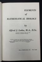 【英語洋書】ELEMENTS OF MATHEMATICAL BIOLOGY：数理生物学の原理