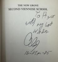 【英語洋書】The New Grove Second Viennese School：新グローヴ オペラ人名事典：新ウィーン楽派