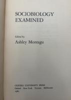 【英語洋書】『Sociobiology Examined』検証・社会生物学
