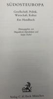 【ドイツ語洋書】Südosteuropa: Ein Handbuch - Gesellschaft, Politik, Wirtschaft, Kultur『南東欧：ハンドブック ― 社会・政治・経済・文化』