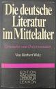 【ドイツ語洋書】『Die deutsche Literatur im Mittelalter』『中世のドイツ文学 ― 歴史とドキュメンテーション』