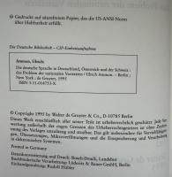 【ドイツ語洋書】『Die deutsche Sprache in Deutschland, Österreich und der Schweiz』（ドイツ、オーストリア、スイスにおけるドイツ語）