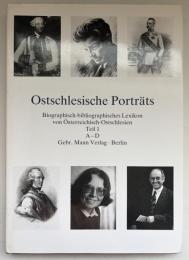 【ドイツ語洋書】『Ostschlesische Porträts（東シュレージエンの肖像画）』　副題：（Biographisch-bibliographisches Lexikon von Österreichisch-Ostschlesien）オーストリア領東シュレージエンの伝記・書誌辞典