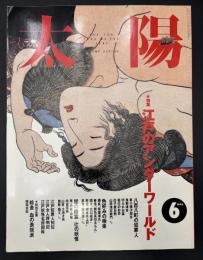 太陽　1993年6月号　特集：江戸のアンダーワールド／八百八町の犯罪人／色好みの極楽／闇の幽霊／辻の妖怪