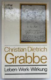 【ドイツ語洋書】『Christian Dietrich Grabbe. Leben · Werk · Wirkung（天才劇作家クリスティアン・ディートリヒ・グラッベの生涯・作品・影響）』