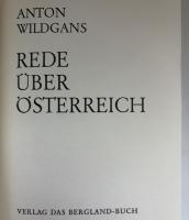 【ドイツ語洋書】『Rede über Österreich（オーストリアに関する演説）』