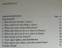 【英語洋書】『Slavery (Greek & Roman Topics)』：奴隷制　古代ギリシア：ローマ