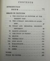 Essays in criticism