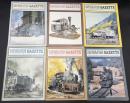 NARROW GAUGE AND SHORT LINE GAZETTE（ナローゲージ＆ショートライン・ガゼット）　1988年　6冊セット