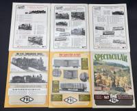 NARROW GAUGE AND SHORT LINE GAZETTE（ナローゲージ＆ショートライン・ガゼット）　1988年　6冊セット