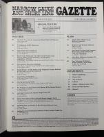 NARROW GAUGE AND SHORT LINE GAZETTE（ナローゲージ＆ショートライン・ガゼット） 2000年5・6月号