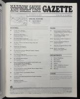 NARROW GAUGE AND SHORT LINE GAZETTE（ナローゲージ＆ショートライン・ガゼット）　2000年7・8月号