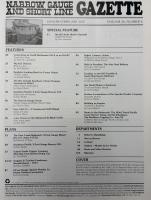 NARROW GAUGE AND SHORT LINE GAZETTE（ナローゲージ＆ショートライン・ガゼット） 2001年1・2月号