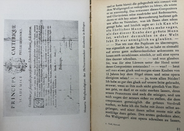 ドイツ語洋書】Mozarts deutscher Weg: Eine Deutung aus Briefen
