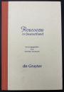 【ドイツ語洋書】Rousseau in Deutschland: Neue Beiträge zur Erforschung seiner Rezeption／ドイツにおけるルソー：その受容研究への新たな寄与