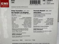 未開封2CD　コルネリウス「バグダッドの理髪師」/ブゾーニ「アルレッキーノ」　ラインスドルフ、プリッチャード指揮