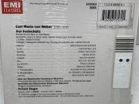 未開封2CD　魔弾の射手　ウェーバー　ロベルト・ヘーガー指揮　