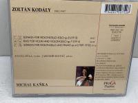 CD　ミハル・カニュカ　コダーイ　無伴奏チェロ・ソナタ Op.8　二重奏曲 Op.7　チェロ・ソナタ Op.4　ジャロミール・クレパーチ　Praga Digitals