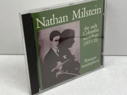 CD  Nathan Milstein Baroque Masterpieces 　ナタン・ミルシテイン　バロックマスターピース　
