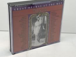 2CD 　GREAT OPERAS AT THE MET　TOSCA　　プッチーニ　トスカ