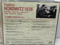 CD　ホロヴィッツ　若き日の肖像1926　ウラディミール・ホロヴィッツ　国内盤