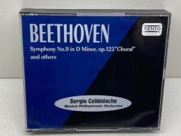2CD 　チェリビダッケ指揮　ベートーヴェン　交響曲第9番「合唱」、ほか　Sergiu Celibidache 　米盤