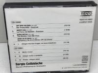2CD 　チェリビダッケ指揮　ベートーヴェン　交響曲第9番「合唱」、ほか　Sergiu Celibidache 　米盤