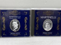 CD ２枚セット　ジョヴァンニ・マルティネッリ　1885-1969、1913-1923　Nimbus Records　