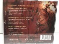 CD　キリーヌ・フィールセン　ジルケ・アヴェンハウス　「ETCETERA」ブラームス　ショパン　