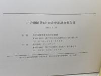 出合遺跡　第45・46次発掘調査報告書　神戸市教育委員会　２０１３年