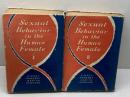 人間女性における性行動　上下２冊揃　アルフレッド・C・キンゼイ　コスモポリタン社