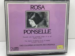 2CD  ローザ・ポンセル　コロンビア録音集　Pearl　輸入盤　1992