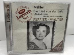 未開封CD　大地の歌　マーラー　ブルーノ・ワルター指揮　Decca Legends　