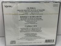 未開封CD カプリコーン　グリンカ　大六重奏曲 変ホ長調 /リムスキー＝コルサコフ　ピアノと管楽のための五重奏曲 変ロ長調　Hyperion　輸入盤