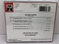 CD　マルティノン指揮　ラヴェル「マ・メール・ロワ」、「クープランの墓」　パリ管弦楽団　EMI輸入盤