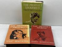 トロツキー伝 全3冊揃 　武装せる預言者・1879-1921　武力なき預言者・1921-1929　追放された預言者・1929-1940　アイザック・ドイッチャー　新潮社