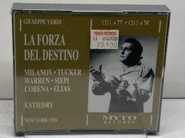 未開封2CD　歌劇『運命の力』　フリッツ・スティードリー指揮　Fritz Stiedry　ジンカ・ミラノフ　イタリア輸入盤
