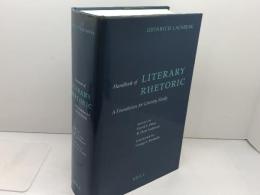 洋書　Handbook of Literary Rhetoric　A Foundation for Literary Study　 Brill 　HeinrichLausberg