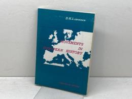 MOVEMENTS IN EUROPEAN HISTORY （ヨーロッパの動向）山口書店  吉村宏一