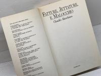 洋書　Fatture, jettatures e malocchio　呪詛、災い、そして邪視　クラウディオ・マルキアーロ（Claudio Marchiaro）
