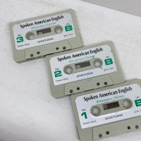カセットテープ3本セット　改訂新版　アメリカ口語教本　初級用　研究社出版