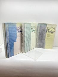 洋書　パウロ神学　Pauline TheologyⅠ,Ⅱ,Ⅲ　3冊　Thessalonians, Philippians, Galatians, Philemon、1 & 2 Corinthians、ROMANS