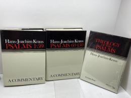 洋書　ハンス・ヨアヒム・クラウス３冊セット　Psalms 1-59、60-150、Theology of the Psalms　Kraus Hans-Joachim　　Fortress Pr