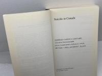 洋書　Suicide in Canada Univ of Toronto Pr Leenaars, Antoon A.