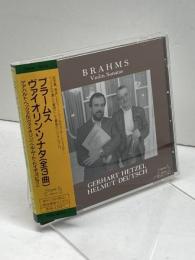 CDブラームス:ヴァイオリン・ソナタ（全3曲）  ヘッツェル(ゲルハルト)ドイチュ(ヘルムート）ポニーキャニオン
